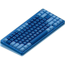 Load image into Gallery viewer, nuphy Halo75 V2 Mechancial Gaming Kyeboard,75% Wireless Hot Swappable Bluetooth Keyboard,83 Kyes RGB Backlit Keyboard,Support Bluetooth/2.4GHz/USB-C (Blue, Lemon (55gf))

