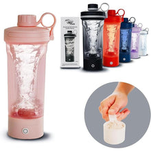 Load image into Gallery viewer, Electric Shaker Bottle, Portable Blender Protein Shaker, USB Rechargeable MixMate Blender For Protein Shakes Pre Workout Greens Coffee Pancake Mix Cocktail Cocktails (Pink a Boo)
