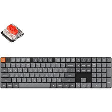 Load image into Gallery viewer, Keychron K5 Max Ultra-Slim Wireless Custom Mechanical Keyboard, QMK/VIA Programmable 3-Mode Bluetooth/2.4 GHz/Wired with RGB Backlight, Low Profile Gateron Red Switch, PBT Keycaps for Mac Win Linux
