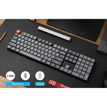 Load image into Gallery viewer, Keychron K5 Max Ultra-Slim Wireless Custom Mechanical Keyboard, QMK/VIA Programmable 3-Mode Bluetooth/2.4 GHz/Wired with RGB Backlight, Low Profile Gateron Red Switch, PBT Keycaps for Mac Win Linux
