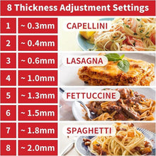 Load image into Gallery viewer, All Metal Pasta Attachment 3 In 1 Set For Kitchenaid Stand Mixer, Included Pasta Sheet Roller, Spaghetti Cutter, Fettuccine Cutter Maker Accessories And Cleaning Brush
