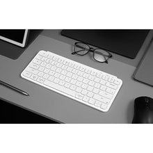 Load image into Gallery viewer, Keychron B1 Pro Ultra-Slim Wireless ZMK Custom Keyboard, Programmable Bluetooth/2.4 G/Wired Lightweight with 1200-Hour Long Battery Life Quiet Key for Mac/Windows - Ivory White
