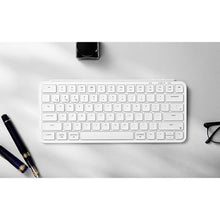 Load image into Gallery viewer, Keychron B1 Pro Ultra-Slim Wireless ZMK Custom Keyboard, Programmable Bluetooth/2.4 G/Wired Lightweight with 1200-Hour Long Battery Life Quiet Key for Mac/Windows - Ivory White
