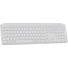 Load image into Gallery viewer, Keychron B6 Pro Full-Size Ultra-Slim Wireless ZMK Custom Keyboard, Triple-Mode 2.4 G/Bluetooth 5.2/Wired Programmable, Lightweight Quiet Key with Numeric Keypad for Mac/Windows, Ivory White
