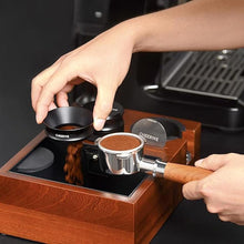 Load image into Gallery viewer, Bottomless Portafilter 54mm with 3 Ears, Replacement Bottomless portafilter Compatible with Breville Barista and 54mm Machines, Filter Basket Included
