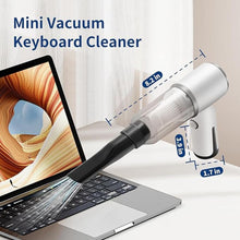 Load image into Gallery viewer, Vacuum Cleaner, 8000PA Car Vacuum Portable Cordless?3 in 1 Handheld Vacuum? Dust Buster, Air Blower, Pump, Mini Vacuum for Car, Home, Inflation/Deflation
