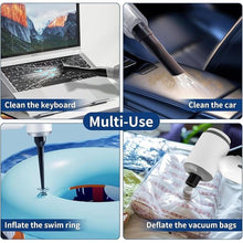 Load image into Gallery viewer, Vacuum Cleaner, 8000PA Car Vacuum Portable Cordless?3 in 1 Handheld Vacuum? Dust Buster, Air Blower, Pump, Mini Vacuum for Car, Home, Inflation/Deflation
