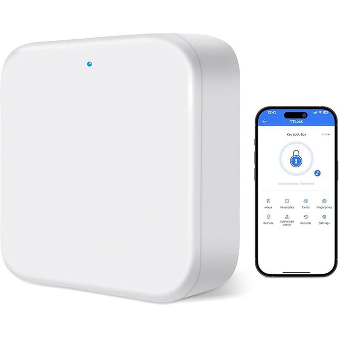 G2 Gateway Smart Lock WiFi Gateway, Remote Control Bluetooth Lock, Compatible with TTLock App for Smart Door Locks and Key Lock Box