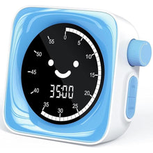 Load image into Gallery viewer, 60-Minute Visual Timer for Kids Digital Visual Countdown Timer for Kids Toddler for School Classroom, Time Management Tool with Silent Operation, Blue &amp; White
