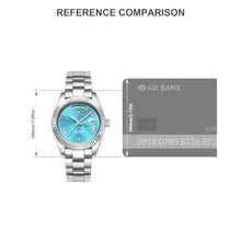 Load image into Gallery viewer, GUANHAO Men s Automatic Mechanical Business Luxury Watch,40mm Luminous Dial,100 Meter Water Resistant,Luxury Fashion Business Casual Sport Designer Watch with Calendar Function,Stainless Steel Strap.
