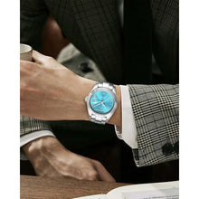 Load image into Gallery viewer, GUANHAO Men s Automatic Mechanical Business Luxury Watch,40mm Luminous Dial,100 Meter Water Resistant,Luxury Fashion Business Casual Sport Designer Watch with Calendar Function,Stainless Steel Strap.
