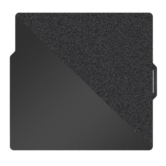 SAHVAIM Double Sided Black PEI Build Plate for Bambu Lab X1/X1C/X1E/P1P/P1S/A1, Smooth PEI+Textured PEI Spring Steel Sheet Plate Flexible Platform 257x257mm for Bambu Labs 3D Printers.
