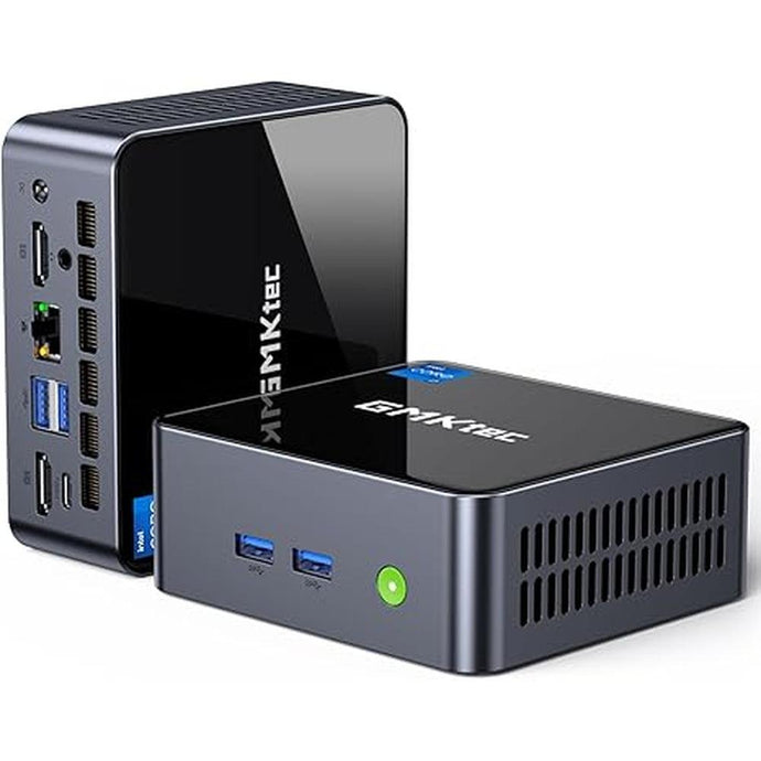 GMKtec Mini PC, M2 Pro Intel Core i7-1195G7 (Turbo 5.0 GHz) 512GB SSD 16GB DDR4, Preinstalled Windows 11 Pro Desktop Mini Computers WiFi 6, USB3.2, BT 5.2, DP, HDMI, RJ45 2.5G