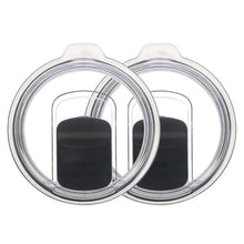 Load image into Gallery viewer, 30 oz Tumbler Lid, 2 Pack Replacement Lids Fit for YETI umbler Lid, 14 oz Mug and 35 oz Straw Mug, Spill Proof Cup Lids Covers with Magnetic Slider Switch
