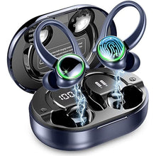 Load image into Gallery viewer, Wireless Earbuds Sports, Bluetooth 5.3 Headphones, 50H Playback Over-Ear buds with ENC Noise Cancelling Mic, HiFi Stereo Earphones with Earhooks, IP7 Waterproof Fitness Headset for Running Workout Gym
