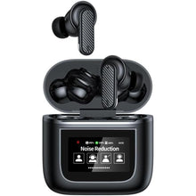 Load image into Gallery viewer, URIZONS ANC Noise Cancellation Message Notification Bluetooth in-Ear Earbuds - Multi-Functional Wireless in Ear Headphones with LCD Screen Touch Control Display 16 Countries Language TWS Earphones
