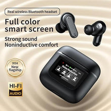 Load image into Gallery viewer, URIZONS ANC Noise Cancellation Message Notification Bluetooth in-Ear Earbuds - Multi-Functional Wireless in Ear Headphones with LCD Screen Touch Control Display 16 Countries Language TWS Earphones
