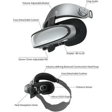 Load image into Gallery viewer, GOOVIS G3X 4K OLED Cinematic HMD Dual 2K Micro-OLED Screens, 42PPD aspheric Lenses, Compatible with Smartphone/pad/Notebook/PC/Xbox/Play Station 4/5/switch/ATV Dongle,Streaming Online Movies
