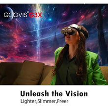 Load image into Gallery viewer, GOOVIS G3X 4K OLED Cinematic HMD Dual 2K Micro-OLED Screens, 42PPD aspheric Lenses, Compatible with Smartphone/pad/Notebook/PC/Xbox/Play Station 4/5/switch/ATV Dongle,Streaming Online Movies
