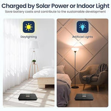 Load image into Gallery viewer, Solar Powered Weight Scale with Endless Power, Scale for Body Weight, Electronic Bathroom Scale for Weight Loss, Digital Weighing Scale with 0.1lb Accuracy No Battery Required, 400lb/180kg
