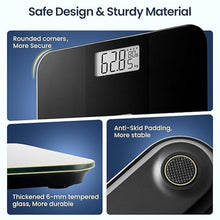 Load image into Gallery viewer, Solar Powered Weight Scale with Endless Power, Scale for Body Weight, Electronic Bathroom Scale for Weight Loss, Digital Weighing Scale with 0.1lb Accuracy No Battery Required, 400lb/180kg

