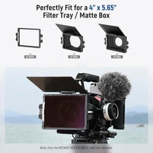 Load image into Gallery viewer, NEEWER 2 Pack ND0.9/1.8 (3/6 Stops) Square ND Filter, 4"x5.65" Dual Sided 30 Multi Nano Coated Cinema Neutral Density Filter for NEEWER Matte Box Compatible with Tilta Compatible with SmallRig
