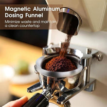 Load image into Gallery viewer, 51mm Espresso Accessories Kit, Spring Loaded Calibrated Tamper, WDT Tool and Dosing Funnel Set Fits Espresso Coffee Machines and 51 mm Portafilters
