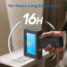 Load image into Gallery viewer, BENTSAI Handheld Inkjet Printer BT-HH6205B Newly Upgraded with 16H Long Endurance 0.5Inch Use for Batch Number Date Code Logo Serial Number Barcode QR Code on Plastic Cardboard Wood Metal Clothes
