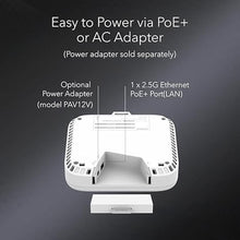 Load image into Gallery viewer, NETGEAR Cloud Managed Wireless Multi-Gig Access Point (WBE710) - WiFi 7 Tri-Band BE9400 Speed | Mesh | MU-MIMO | 802.11be | Optional Insight Remote Management | PoE+ | Power Adapter not Included
