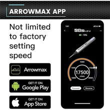 Load image into Gallery viewer, AM ARROWMAX Electric Mini Engraving Pen with 36 Bits, Aluminum Case, APP, Wireless Magnetic Charger, Tool Bag, Cordless Rotary Tool, Engraving Pen for Metal, Wood, Glass and Plastic (SGS MINI PLUS)
