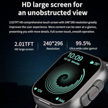 Load image into Gallery viewer, Denash Smart Watch with Earbuds, 2.01&quot; HD Screen Fitness Watch, 2 in 1 Smartwatch with 100+ Sport Fitness Tracker, Sleep/Heart Rate/Blood Pressure Monitor Pedometer for iOS &amp; Androd,Black
