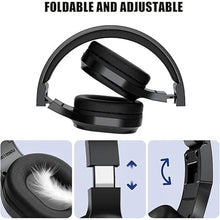 Load image into Gallery viewer, FM Radio Headphones, Wireless Radio Headset for Mowing Cycling Jogging Portable Radio with 400mAh Rechargeable Battery LED Display Easy to Use, 3.5mm Jack, Gifts for Seniors Elderly(White)
