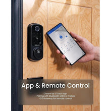 Load image into Gallery viewer, DESLOC Smart Door Lock B200, Smart Deadbolt Lock, Keyless Entry Door Lock, Fingerprint Deadbolt Smart Lock, Smart Locks for Front Door, App Control, Touchscreen Keypad Deadbolt, 12-Month Battery, IP54
