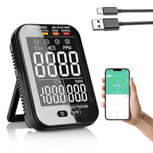 Load image into Gallery viewer, CO2 Carbon Dioxide Detector Wireless, Indoor Air Quality Monitor 3-in-1 Portable CO2 Monitor, Tester for Carbon Dioxide, Temperature &amp; Relative Humidity
