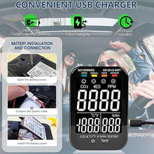 Load image into Gallery viewer, CO2 Carbon Dioxide Detector Wireless, Indoor Air Quality Monitor 3-in-1 Portable CO2 Monitor, Tester for Carbon Dioxide, Temperature &amp; Relative Humidity
