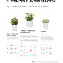Load image into Gallery viewer, Intelligent Flower Pot, Electronic Bud, Maintenance Plant Assistant, Fun Interactive Flower Pot, Indoor Green Planting Monitoring, LCD Screen Display, Cell Phone APP Connection (Green)
