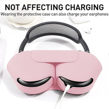 Load image into Gallery viewer, KSKSPE Case for Airpods Max case?2024/2022?, Headphones Protective Case for AirPod Max Supports Sleep Mode, Anti-Scratch and Anti-Dust,Portable Carry Travel Cover for Apple Airpods Max 2/1 (Pink)
