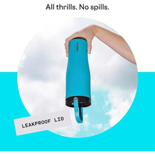 Load image into Gallery viewer, Corkcicle Go Cup XL Insulated Tumbler with Lid and Straw, Capri Blue, 30 oz – Reusable Water Bottle Keeps Beverages Cold for 12hrs – Cupholder Friendly Tumbler, Leak-Proof Design
