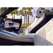 Load image into Gallery viewer, Meoky 24 oz Insulated Tumbler with Lid and Straw, Stainless Steel Vacuum Insulated Tumbler, Keeps Cold for 24 Hours, 100% Leak Proof, Fits in Car Cup Holder (Fairytale)
