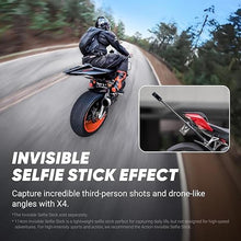 Load image into Gallery viewer, Insta360 X4 Standard Bundle - Waterproof 8K 360 Action Camera, 4K Wide-Angle Video, Invisible Selfie Stick Effect, Removable Lens Guards, 135 Min Battery Life, AI Editing, Stabilization
