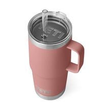 Load image into Gallery viewer, YETI Rambler 25 oz Straw Mug, Vacuum Insulated, Stainless Steel, Sandstone Pink
