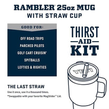 Load image into Gallery viewer, YETI Rambler 25 oz Straw Mug, Vacuum Insulated, Stainless Steel, Sandstone Pink
