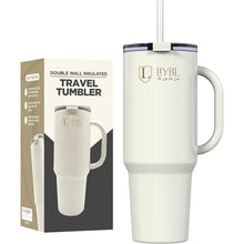 Load image into Gallery viewer, 40 oz Tumbler with Handle and Straw, Premium Stainless Steel Leak Proof Tumbler with 2-in-1 Spill Proof Lid - Insulated Tumblers with Handles – Triple Layer Stainless Steel Tumbler with Handle
