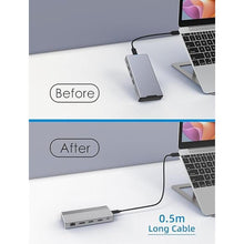 Load image into Gallery viewer, Laptop Docking Station,USB C Dock(11-in-1)with Support 4K Triple Displays,4K Dual HDMI,Single 8K DP,100W PD,4USB,Ethernet,SD Card Reader,Dual Monitor Laptop Dock Compatible with MacBook Dell/HP/Lenovo
