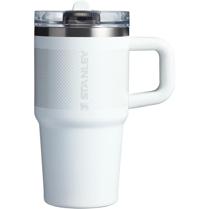 Stanley Quencher ProTour Flip Straw Tumbler with Leakproof Lid 20 oz | Built-In Straw and Handle | Cup Holder Compatible for Travel | Insulated Stainless Steel Cup | BPA-Free | Frost Fade