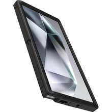 Load image into Gallery viewer, OtterBox Samsung Galaxy S24 Ultra (Only) - Defender Series Case - Black - Screenless - Rugged &amp; Durable - with Port Protection - Holster Clip Includes - Microbial Defense Protection
