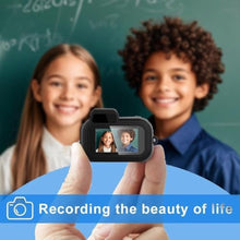 Load image into Gallery viewer, Gsnagole Keychain Camera, World's Smallest 1080P HD Mini Camera, Retro Portable Mini, 100 Mins Battery Life, for Students, Kids (32G)
