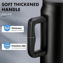 Load image into Gallery viewer, 50 oz Tumbler with Handle, Vacuum Insulated Water Bottle with Lid and Straw, Stainless Steel Double Wall Travel Jug Coffee Mug, Keep Cold for 36H, 100% Leak-proof, Non-slip Base - Lavender
