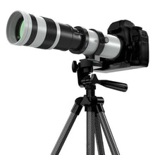 Load image into Gallery viewer, BENOISON 420-800mm Telephoto Lens for Canon - EF Lens for Canon DSLR, Manual Focus MF Zoom Lens for Canon EOS Rebel SL3 SL2 SL1 T8i T7i T7 T6 4000D 1500D 90D 80D 77D 70D 60D 7D 6D 5D 1D DSLR Cameras
