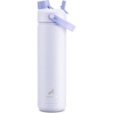 Load image into Gallery viewer, 26 oz Insulated Water Bottle with 2-in-1 Straw and Spout Lid, Keep Cold 24H, Leak-Proof, Fits in Car Cup Holder, Stainless Steel Water Bottle for Sports, Travel, and School (Lupine)
